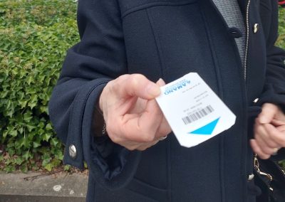 Waar is dat Parkeerticket?